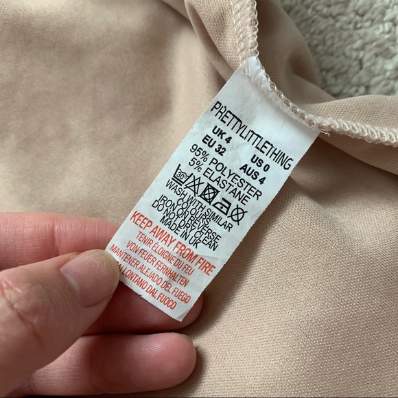 PrettyLittleThing Pink Ruffle Bodysuit - Picture 10 of 13